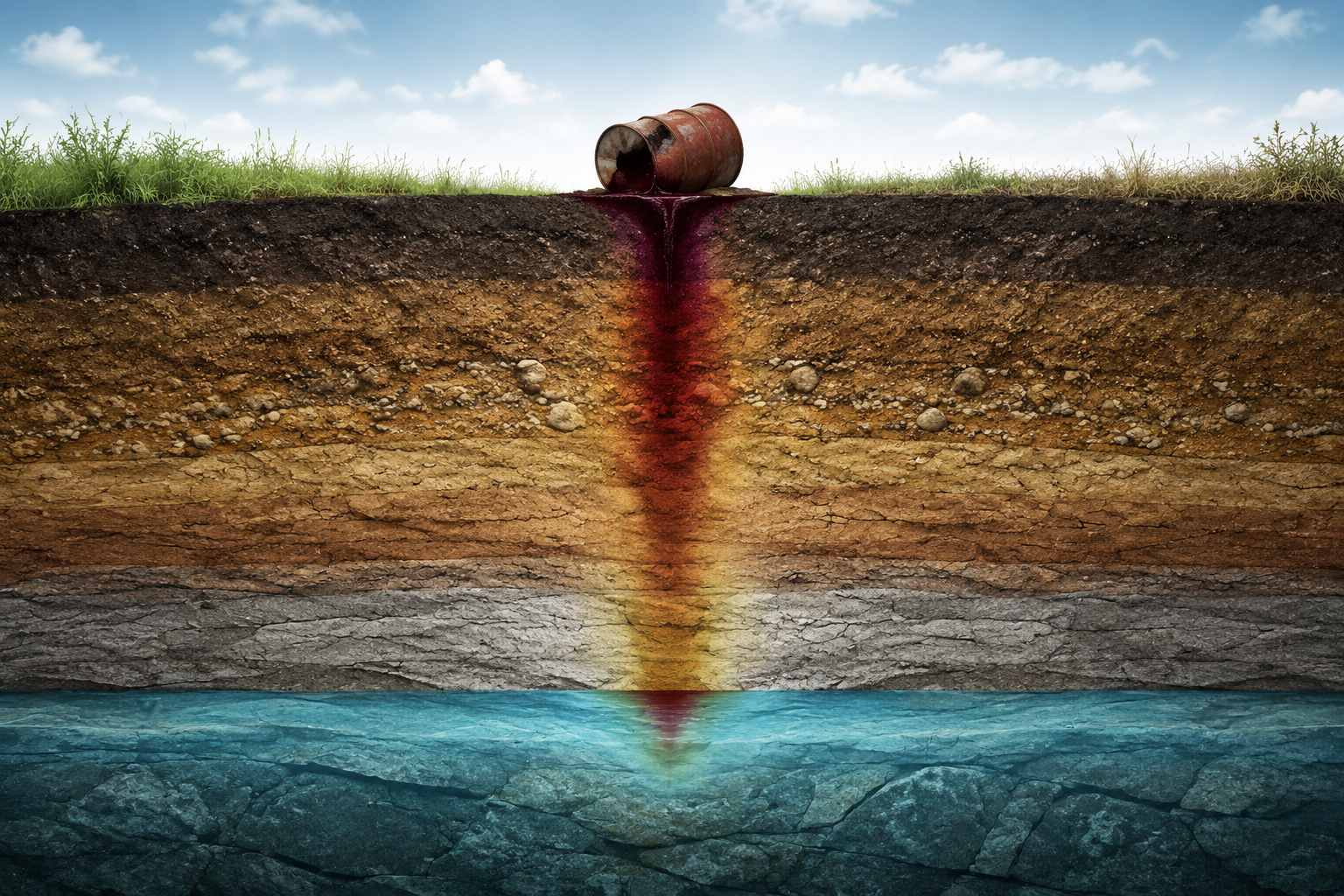 1D Pollutant Migration research report illustration