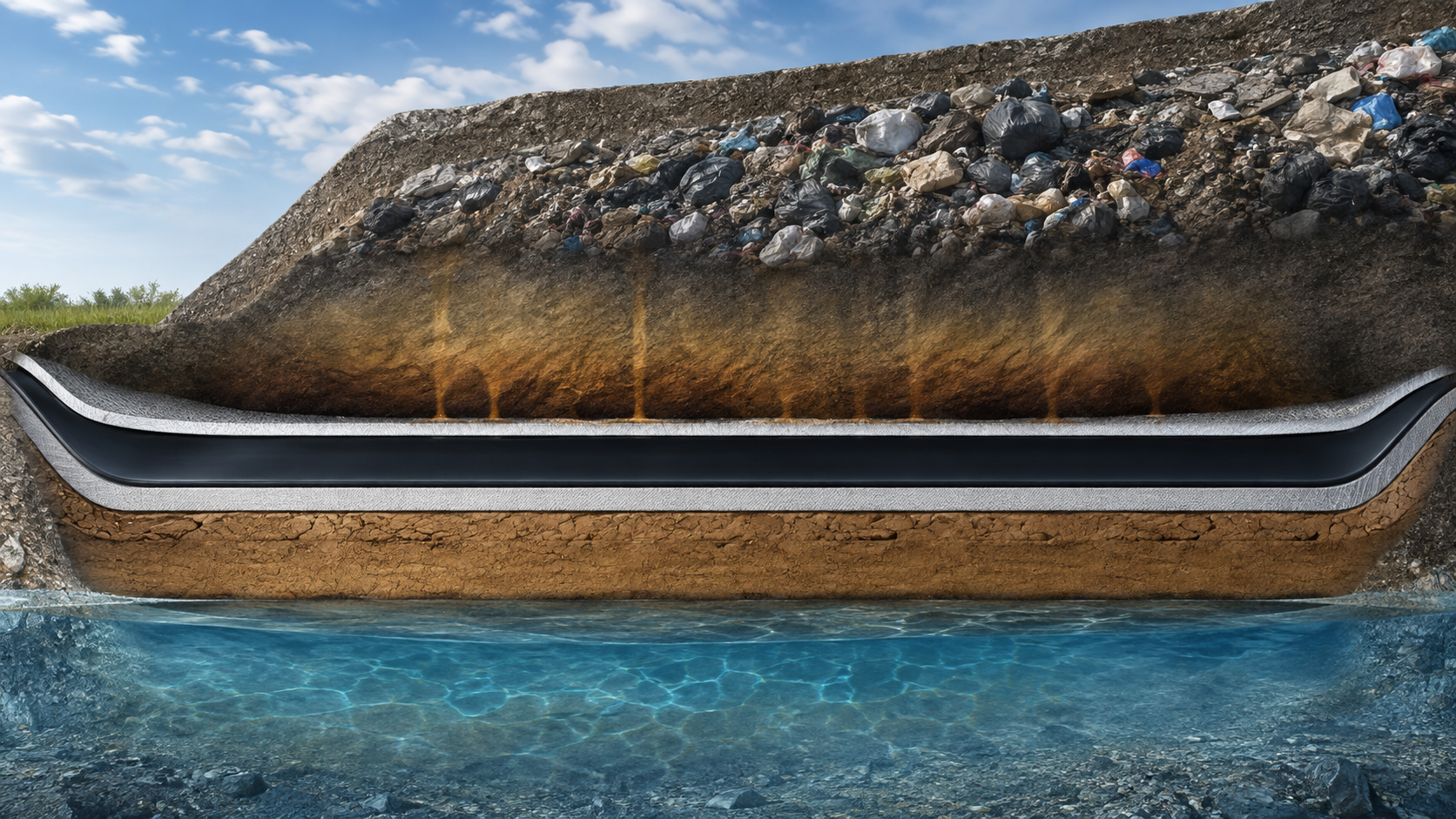 Composite Liners as Barriers research report illustration