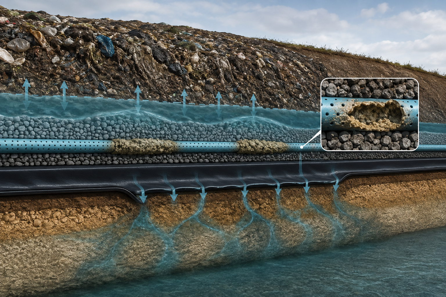 Contaminant Impact Due to Clogging research report illustration
