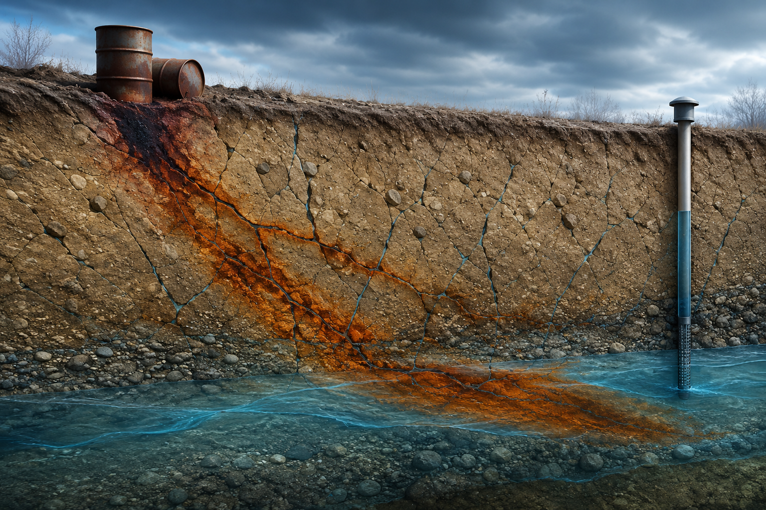 Fractured Till Contaminant Impact research report illustration