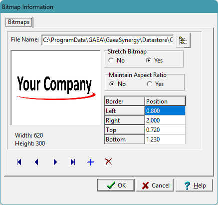 Logo form in WinLoG