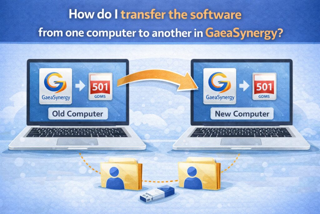How do I transfer the software from one computer to another ...