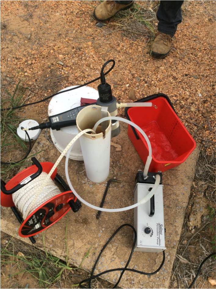 Groundwater sampling
