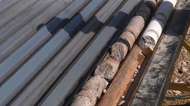 Drilling core samples