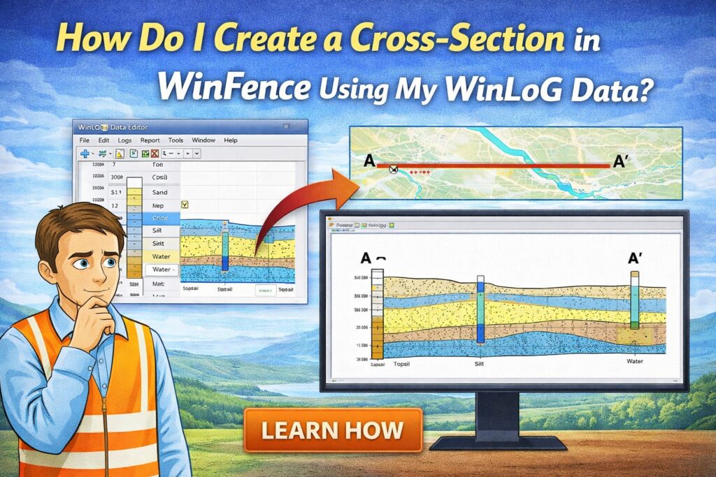 Winlog Create WinFence Cross-Section from WinLoG Easily - Knowledge Center