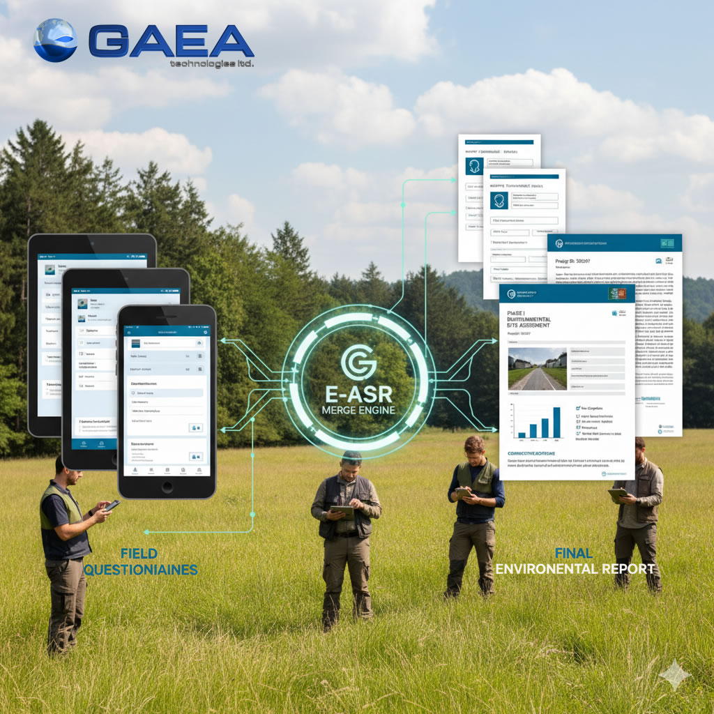 Environmental reporting automation software