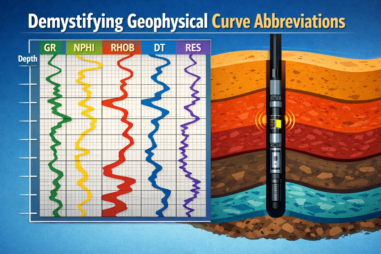 geophysical curve abbreviations
