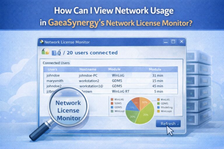 GaeaSynergy Network Monitor for License Management - Knowledge Center
