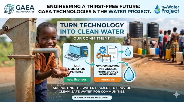 GAEA Technologies Water Project Donation Impact - Knowledge Center