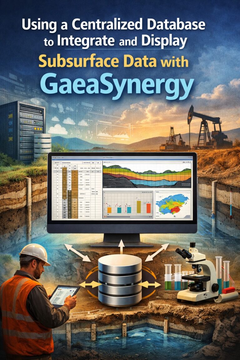 Using a Centralized Database to Integrate Subsurface Data - Knowledge ...