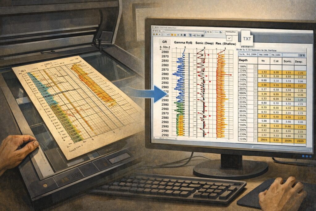Geoscience Data Digitization and Data Management Solutions for ...