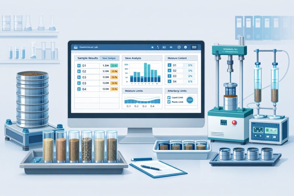 Lab Data Managing Geotechnical Laboratory Data - Knowledge Center