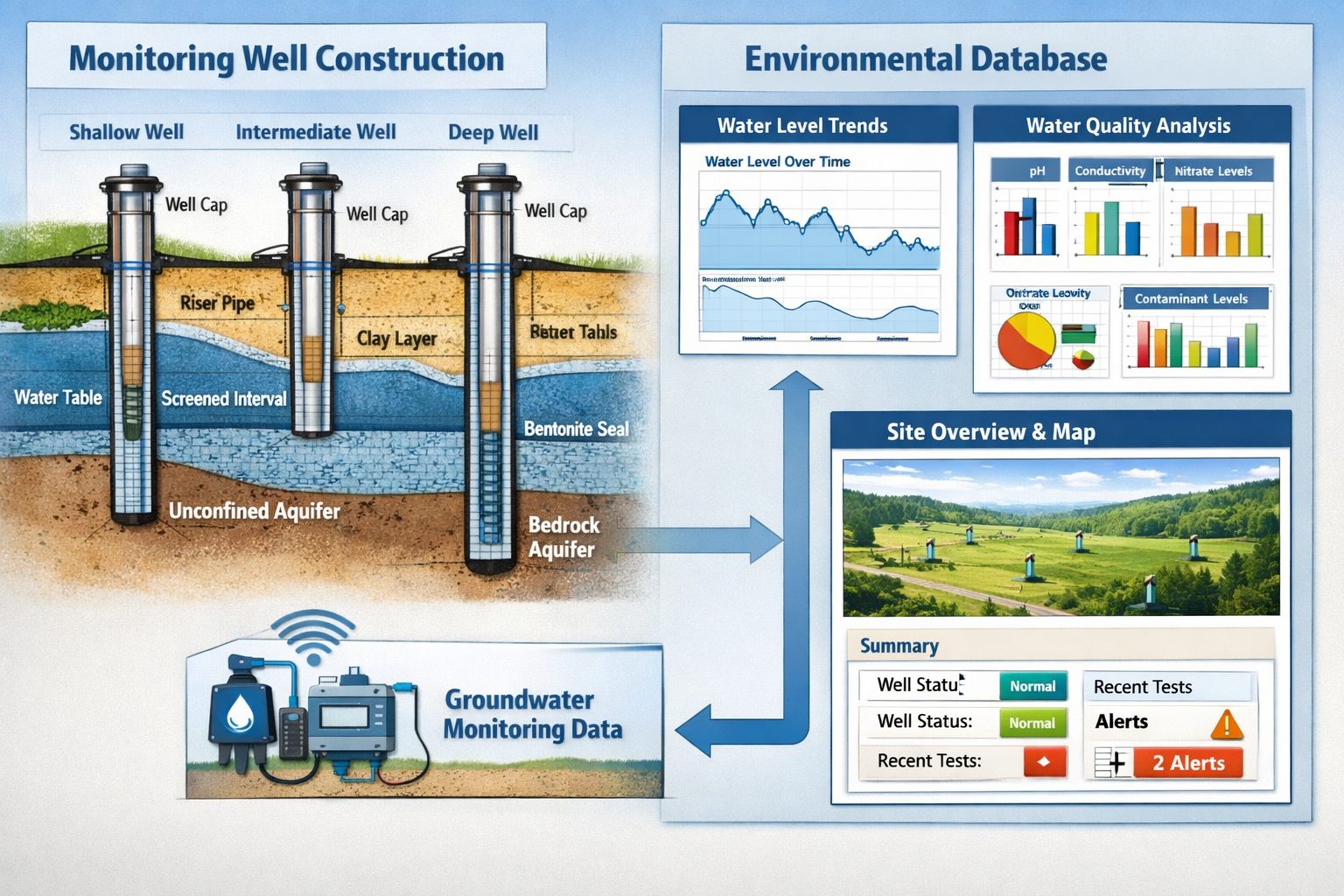 Monitoring Well Database