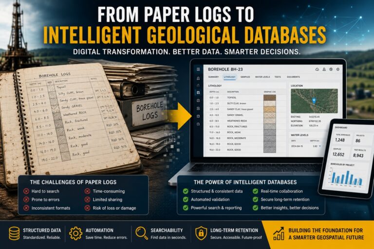 Paper System Log In From Paper Logs to Intelligent Geological Databases - Knowledge Center