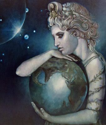 Gaea is the Greek personification of Earth, as well as being the mother of all life
